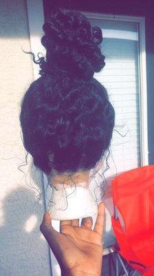 Full lace deep wave