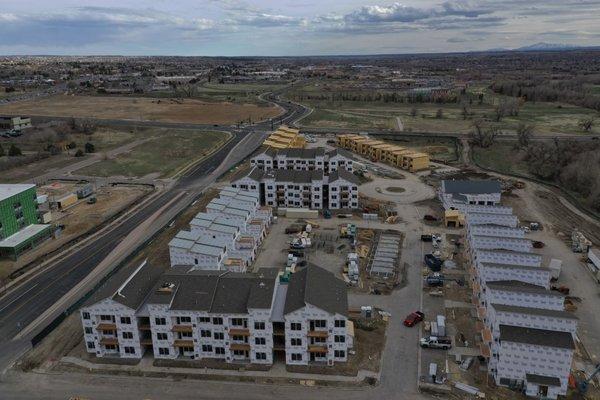 Depot at 20 Mile- roofing progress photo (photo by JVP)