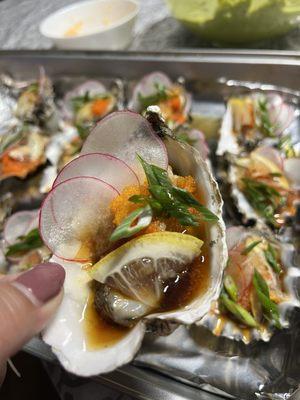 Pacific oysters