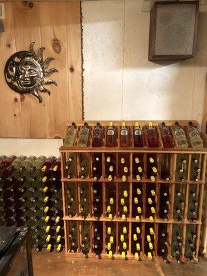 Solar Rock winery offers so many fruit wines, we'll definitely have a flavor to suit your taste buds.