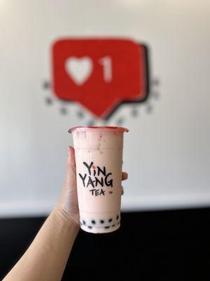 Valentine's Day Special ($2.14 Rose Milk Tea)