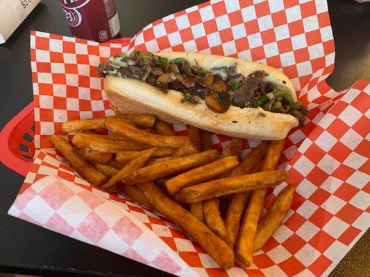 Philly Cheesesteak & Fries