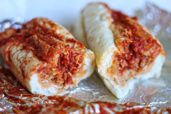 Meatball Parmesan Sub