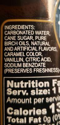 Original Birch was never originally formulated with natural or fake vanillin. What shame to hack a recipe that's over a century old.RIP