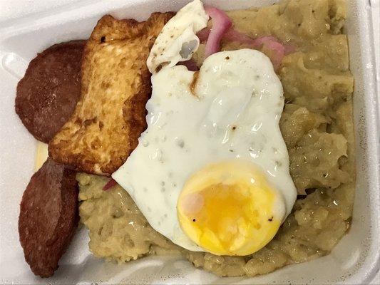 Mangu with tres golpes