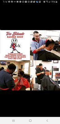 Looking for a barber shop near me.  TRU BLENDZ Barber Shops are near you.  Book now trublendzbarbershops.booksy.com