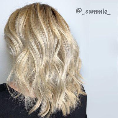 Blonde balayage