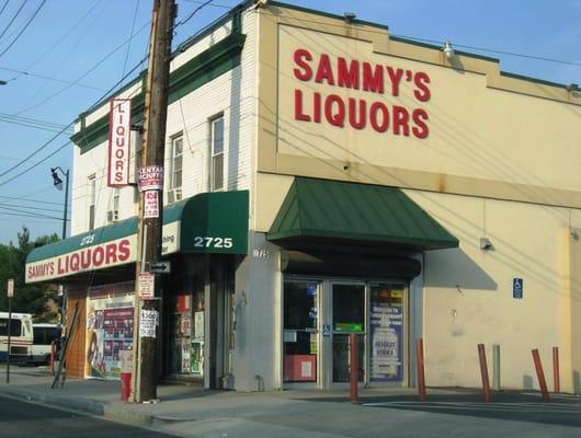 Sammy's Liquors (on northbound Bladensburg Rd, NE)