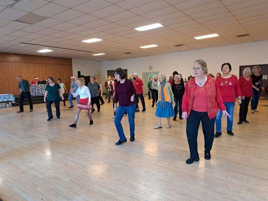 Country Hustlers holds a line dance event every 2nd and 4th Sunday at the Grange. Gary Clayton's last DJ event. Last dance in 2022.