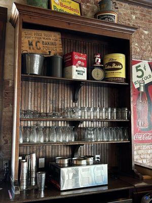 Bar area view