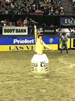 Don't clown around, get your rodeo tickets from the professionals.