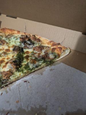 The "thick crust" pizza