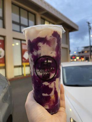 Ube Black Milk Tea