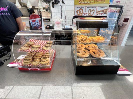 Cookies, pretzels, and churros