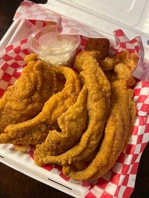 Catfish Box Platter