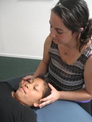 Vibrational Healing Massage Therapy on children is wonderful.