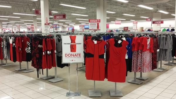 Red Dress Event at Burlington. ..now through March 31st!