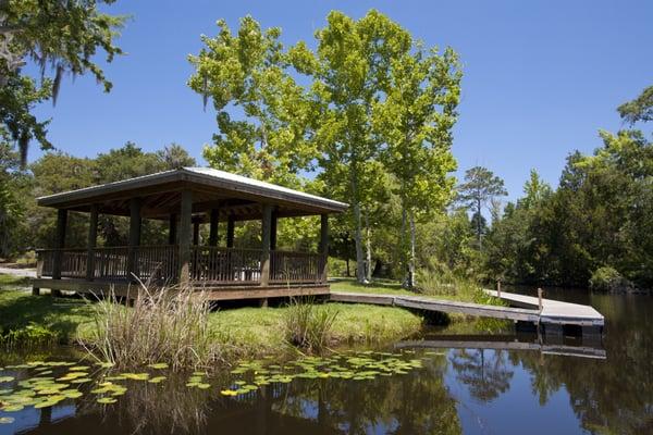 Boat dock and outdoor Patio