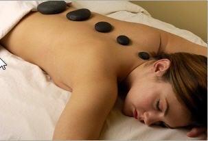 Hot stone massage