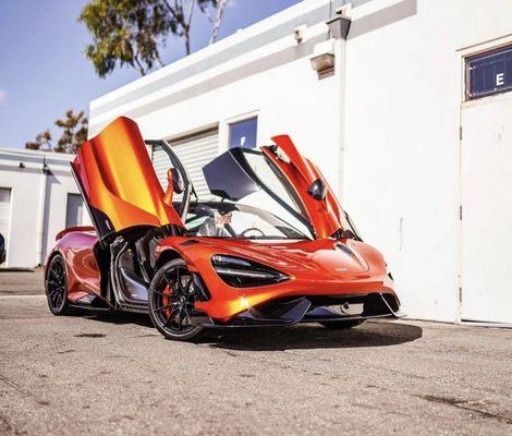 Brand new Mclaren 765LT in for new car preparation & protection.