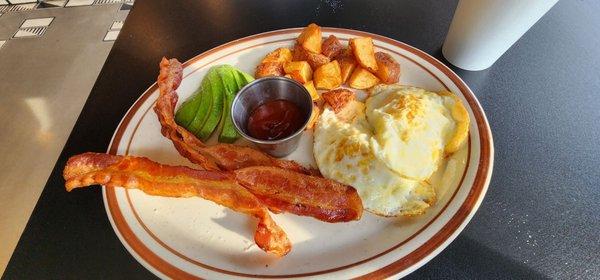 Breakfast plate