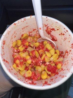 Xxtra Flamin Hot Cheetos Elote