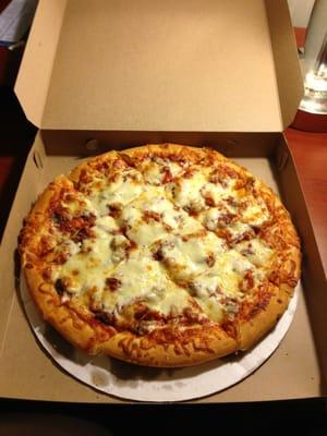 Medium Meat Lover's pizza to-go