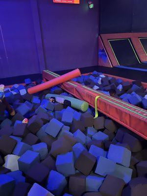 Foam pit fun