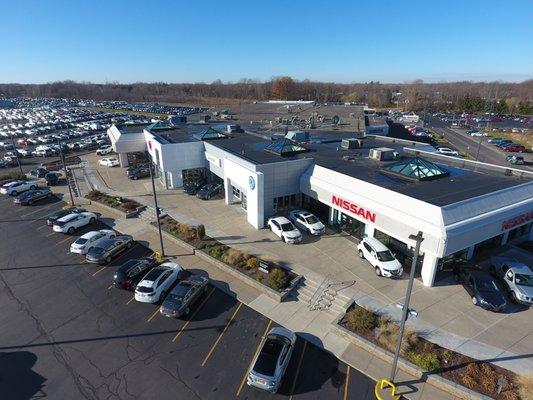 Central includes Service Center, Parts Store, and Cafe.