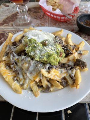 Carne asada fries, oh my! #carneasadafries