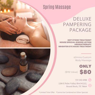 Spring Massage
 1200 E Palm Valley Blvd #1212, Round Rock, TX 78664
 Call us at 737-342-6988