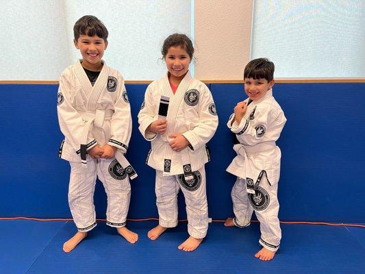 Johnny, J.J. & Kaleb's favorite time of the week: JIU JITSU!!