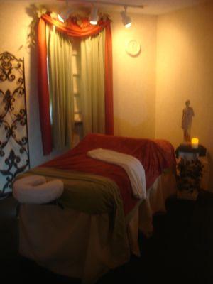 one of our massage rooms