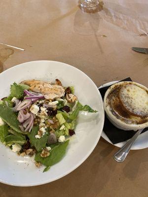 French Onion Soup Cranberry Chicken Salad