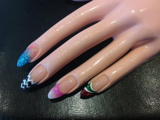 Stiletto nails? YES!