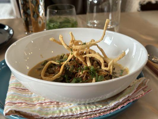 Chiang Mai style khao soi!