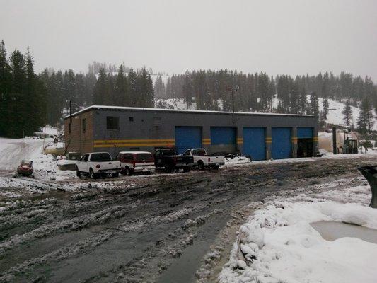 Design/Build Boreal maintenance shop to add ventilation and IR heating.