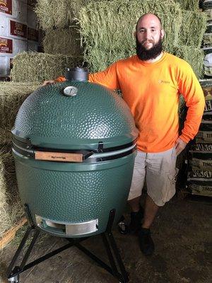 XXL Big Green Egg built by Brandon!