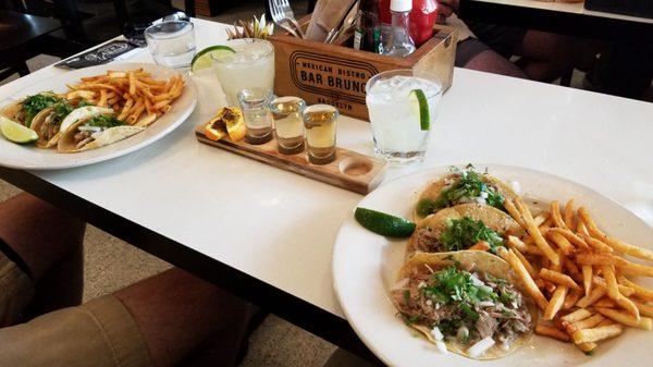 Delicious mezcals and succulent carnitas tacos