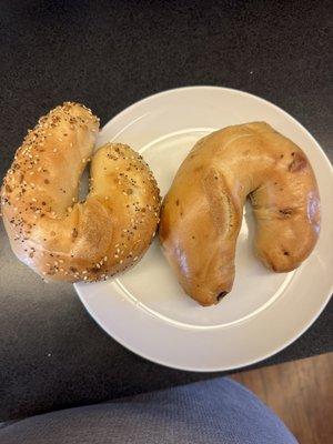 Bagels or bread alphabet?