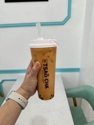 Thai tea boba