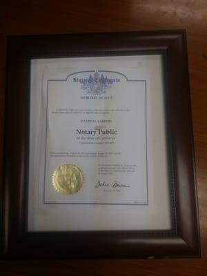 Have been a loan signing notary since 2000.