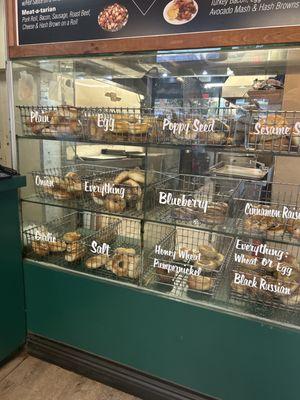 Bagel selection