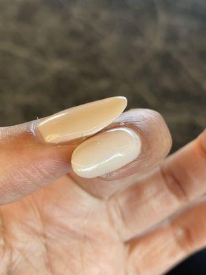 Micro cracking nails