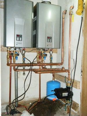 TANKLESS WATERHEATERS