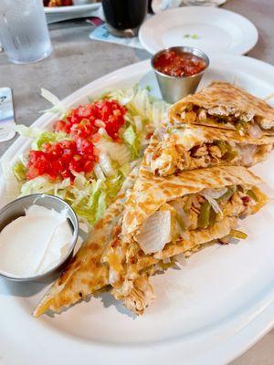 CHICKEN QUESADILLA