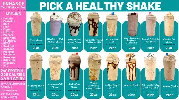 Pick A Healthy Shake