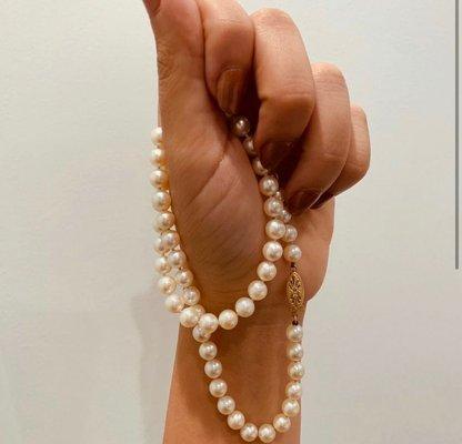 Pearl necklace