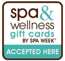 Spa week and Spa Wish Gift Certificates Accepted