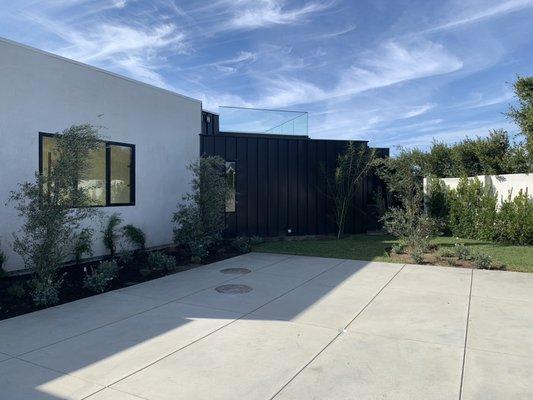 Standing seam metal siding Malibu